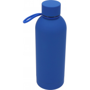 Butelka stalowa soft touch OSTRAVA 750 ml - niebieski