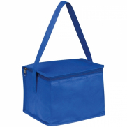 Torba termiczna non woven na 6 puszek 330 ml NIEBY - niebieski