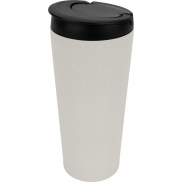 Kubek termiczny z recyklingu PONTA GROSSA MoLu 450 ml - biały