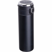 Butelka termiczna próżniowa z wyświetlaczem 420 ml COLOGNE - czarny