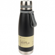 Butelka termiczna stalowa Pierre Cardin 650 ml - czarny