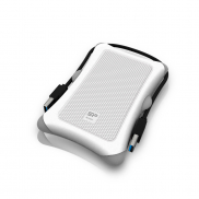 Przenośny dysk Armor A30, 2TB Silicon Power - biały