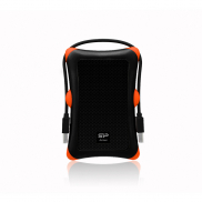 Przenośny dysk Armor A30, 2TB Silicon Power - czarny