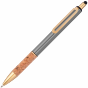 Długopis metalowy touch pen CAPRI - szary