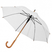 Parasol automatyczny Ø105 rPET HASSELT - biały
