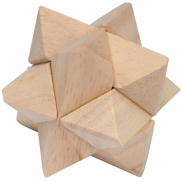 Puzzle drewniane TOULOUSE - beżowy