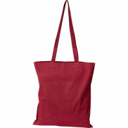 Torba bawełniana z długimi uszami 140 g/m2 COPENHAGEN - bordowy