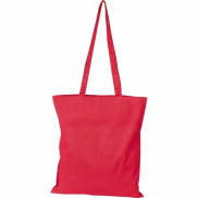 Torba bawełniana z długimi uszami 140 g/m2 COPENHAGEN - czerwony