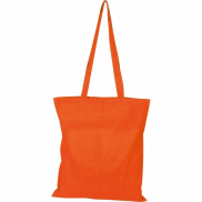 Torba bawełniana z długimi uszami 140 g/m2 COPENHAGEN - pomarańczowy