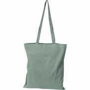 Torba bawełniana z długimi uszami 140 g/m2 COPENHAGEN - ciemnoszary
