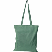 Torba bawełniana z długimi uszami 140 g/m2 COPENHAGEN - ciemnozielony
