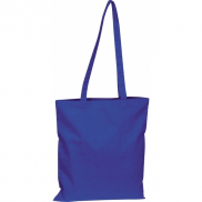 Torba z bawełny organicznej z długimi uszami 180 g/m2 BRANSLEY - niebieski