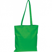 Torba z bawełny organicznej z długimi uszami 180 g/m2 BRANSLEY - zielony