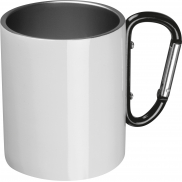 Kubek stalowy do sublimacji SOFIA 280 ml - czarny