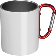 Kubek stalowy do sublimacji SOFIA 280 ml - czerwony