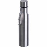 Butelka stalowa z recyklingu DALLAS 900 ml - szary