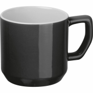 Kubek ceramiczny KYIV 330 ml - czarny