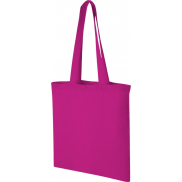Torba bawełniana Carolina 100 g/m², różowy