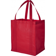 Torba na zakupy Liberty non woven, czerwony