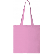 Torba bawełniana Madras 140 g/m², różowy