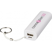 Powerbank 1200 mAh Span, biały