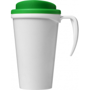 Kubek termiczny z serii Brite-Americano Grande o pojemności 350 ml, biały, zielony
