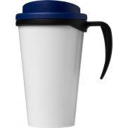 Kubek termiczny z serii Brite-Americano Grande o pojemności 350 ml, czarny, niebieski