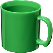 Kubek Standard wykonany z tworzywa sztucznego o pojemności 300 ml, zielony