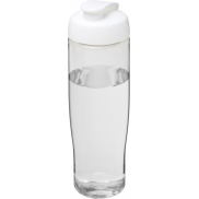Bidon H2O Tempo® o pojemności 700 ml z wieczkiem zaciskowym, biały