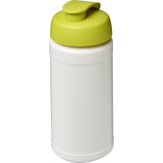 Bidon Baseline® Plus o pojemności 500 ml z wieczkiem zaciskowym, biały, zielony