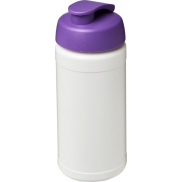Bidon Baseline® Plus o pojemności 500 ml z wieczkiem zaciskowym, biały, fioletowy