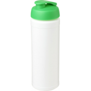 Bidon Baseline® Plus o pojemności 750 ml z wieczkiem zaciskowym i uchwytem, biały, zielony