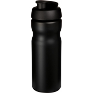 Bidon Baseline® Plus o pojemności 650 ml z otwieranym wieczkiem, czarny
