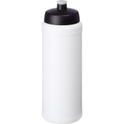 Bidon Baseline® Plus o pojemności 750 ml ze sportowym wieczkiem i uchwytem, biały, czarny