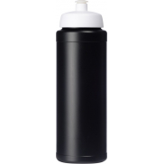 Bidon Baseline® Plus o pojemności 750 ml ze sportowym wieczkiem i uchwytem, czarny, biały