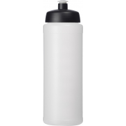 Bidon Baseline® Plus o pojemności 750 ml ze sportowym wieczkiem i uchwytem, biały, czarny