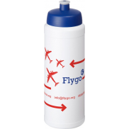 Bidon Baseline® Plus o pojemności 750 ml z wieczkiem sportowym, biały, niebieski
