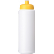Bidon Baseline® Plus o pojemności 750 ml z wieczkiem sportowym, biały, żółty