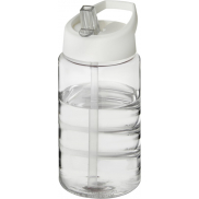 Bidon H2O Bop o pojemności 500 ml z wieczkiem z dzióbkiem, biały