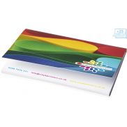 Karteczki samoprzylepne Sticky-Mate® A7 100x75mm w miękkiej okładce, 50 stron, biały