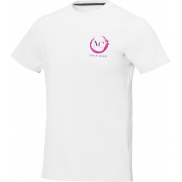 Męski t-shirt Nanaimo z krótkim rękawem 160 g/m², xs, biały