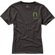 Damski t-shirt Nanaimo z krótkim rękawem, xs, szary