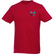 Męski T-shirt z krótkim rękawem Heros 150 g/m², xxl, czerwony