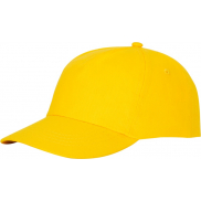 Czapka 5-panelowa Feniks 175 g/m², żółty