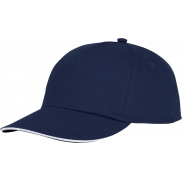 Czapka 5-panelowa Styx 175 g/m², niebieski