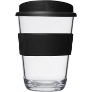 Kubek Americano® Cortado o pojemności 300 ml z uchwytem, czarny