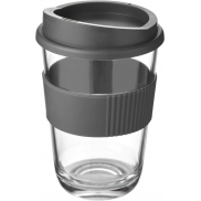 Kubek Americano® Cortado o pojemności 300 ml z uchwytem, szary
