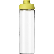 Bidon H2O Vibe o pojemności 850 ml z otwieranym wieczkiem, biały, zielony