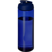 Bidon H2O Vibe o pojemności 850 ml z otwieranym wieczkiem, niebieski
