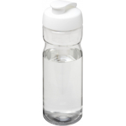 Bidon H2O Active® Eco POP Base o pojemności 650 ml z wieczkiem zaciskowym, biały